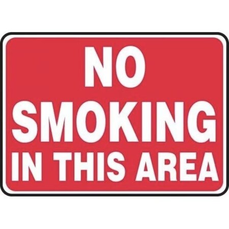 Accuform SMOKING CONTROL SIGN NO SMOKING IN THIS MSMG501XL